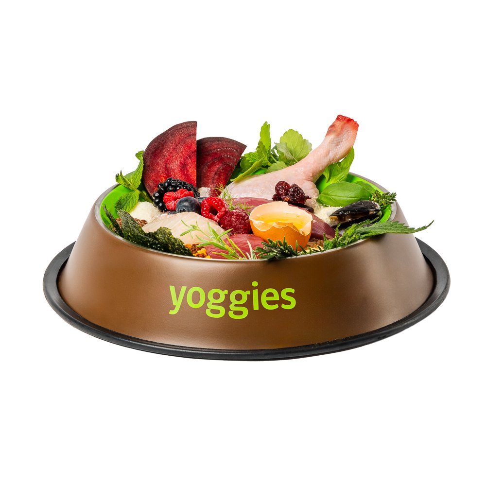 Yoggies kaldpresset hundefôr ACTIVE and og vilt, 10 kg sekk