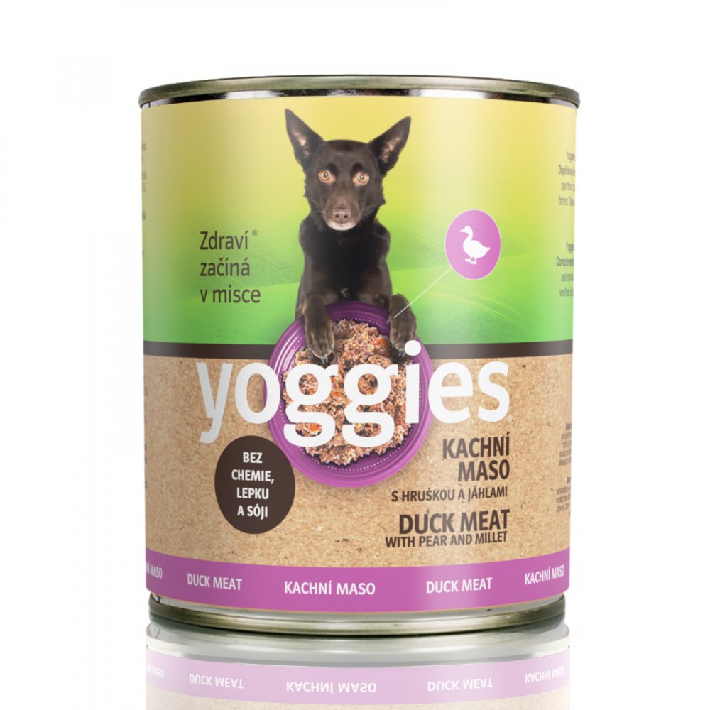 Monoprotein AND med hirse og pærer - våtfôr YOGGIES hund