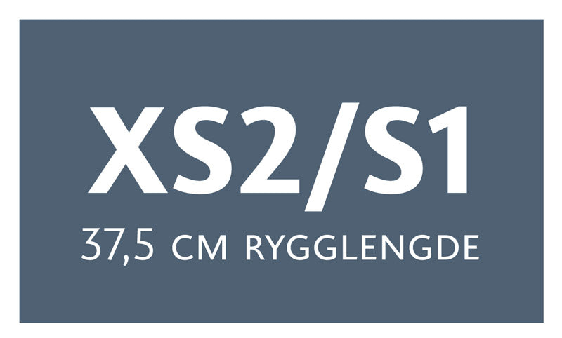 Størrelse XS2/S1